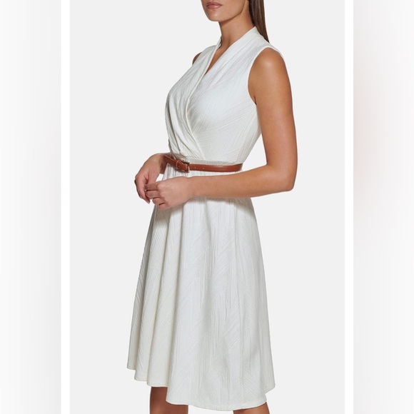 NWT Tommy Hilfiger Mini Houndstooth Knit Dress Size 12 - Picture 4 of 8